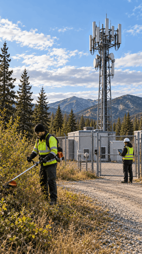 Telecom site maintenance