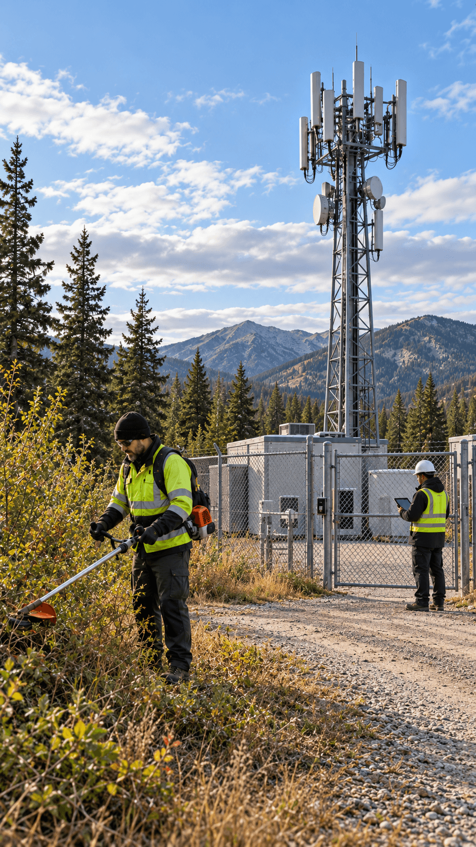 Telecom site maintenance